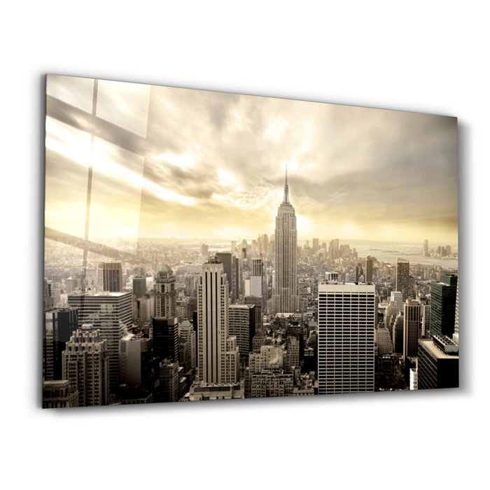 Wallity Pintura Decorativa de Vidrio Templado Multicolor 46 x 72 cm Wallity Pintura Decorativa de Vidrio Templado Multicolor 46 x 72 cm
